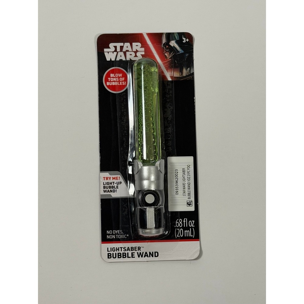 Star Wars Lightsaber Light-Up Bubble Wand .68 fl oz